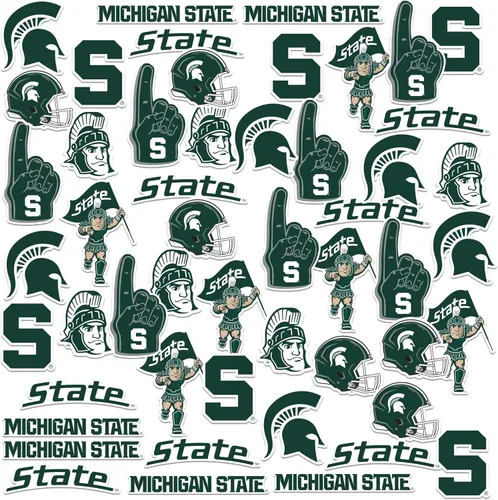 Vista 17 de Clemson University - Paquete variado de 50 calcomanías de vinilo grandes de lujo, para laptop, botella de agua, álbumes de recortes, tableta