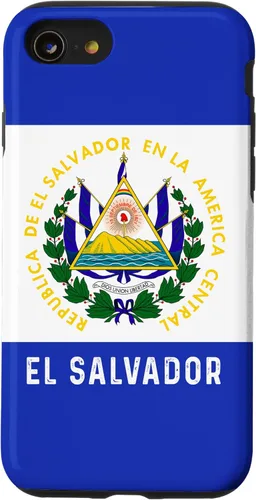 Vista 18 de El Salvador Carcasa de Teléfono Celulares Con Bandera Y Mapa - Carcasa para iPhone 17