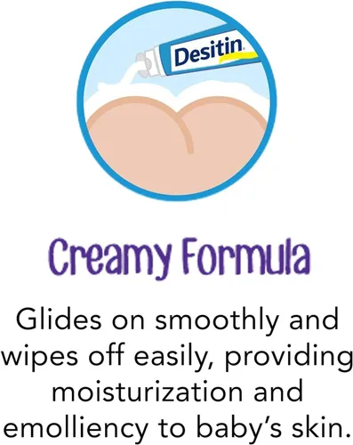 Vista 7 de DESITIN Rapid Relief - Crema de óxido de zinc para erupciones de pañales, 4 onzas (paquete de 8)