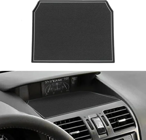 Vista 18 de SENSHINE Tapete para cubierta de salpicadero para Subaru Forester 2019-2023 2024 Subaru Crosstrek Impreza 2018-2023 Interior Dash Almohadilla