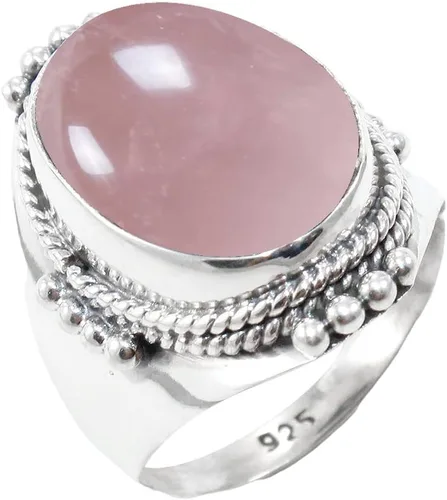 Vista 8 de Anillo de plata de ley 925 para anillo de piedras preciosas naturales unisex, anillo de plata esterlina, anillo de moda con múltiples piedras