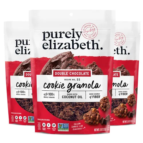 Vista 7 de Purely Elizabeth granola de galleta con chispas de chocolate 11 OZ