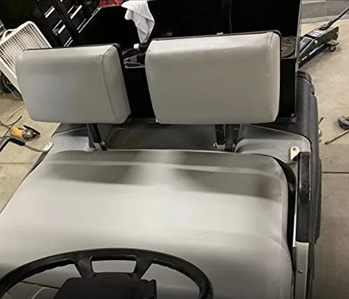 Vista 4 de E-Z-GO Marathon "STAPLE ON" Golf Cart Seat Cover With Matching Rear Facing Seat Cover (Sold Color)