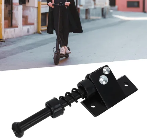 Vista 5 de Soporte de estacionamiento para scooter, estable de aleación de aluminio de 10 pulgadas, soporte de scooter eléctrico resistente para piezas