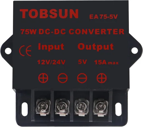 Vista 3 de Paquete de 2 Convertidores Reductores de Voltaje de CC 24V a CC 12V 10A 120W Regulador de Voltaje Reductor Convertidor de Potencia Mini Módulo