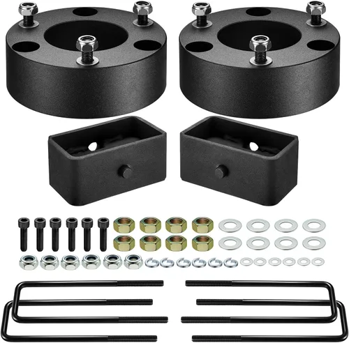 Vista 15 de BDFHYK Kits de elevación de nivelación delantera de 1 pulgada, espaciadores de elevación de puntales de resorte de suspensión, compatibles