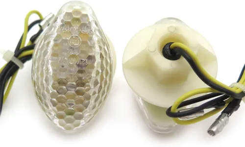 Vista 2 de XKMT-Luces direccionales LED compatibles con Cb 919F Cbr 600 F3/F4/F4I 600Rr 1000Rr Rr Clear [B00YWC02P0]