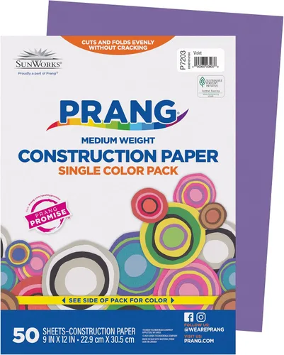 Vista 20 de Prang (Formerly SunWorks) - Papel de construcción, amarillo, 9 x 12 pulgadas, 50 hojas (paquete de 2)
