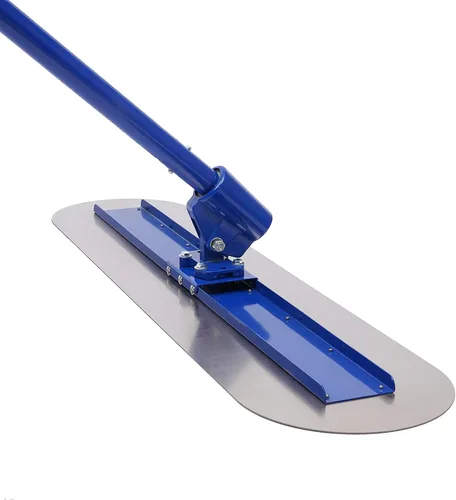 Kit de flotador de hormigón con mango de 70.86 pulgadas, paleta pequeña, kit de concreto de paleta grande, herramienta de hormigón de acero
