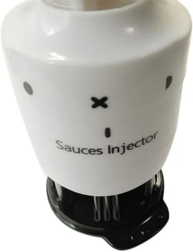 Vista 4 de BLUE ELF Inyector de salsa marinador y ablandador de carne 30 agujas de acero inoxidable NUEVO
