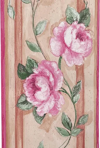 Vista 9 de Yifely Papel tapiz extraíble de peonía de lujo, borde autoadhesivo Stciker para cocina, baño, decoración de pared