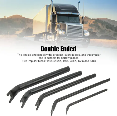 Vista 3 de Juego de herramientas de desconexión de línea de combustible, 5 piezas, juego de herramientas de desconexión de línea de aire de doble extremo