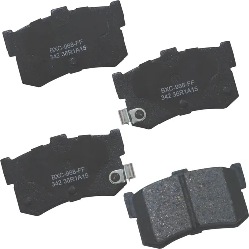 Vista 142 de Pastillas de freno traseras cerámicas Bendix Premium SBC1337 para Cadillac CTS 2014-2008, SRX 2016-2010, Chevrolet Camaro 2015-2010, Saab 9-4X 2011