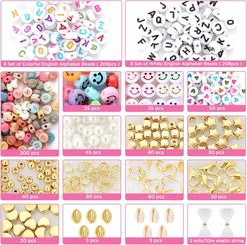 Vista 3 de Funtopia 37000 cuentas de semillas de 0.118 pulgadas para hacer joyas, 120 colores pequeñas de cuentas de vidrio para pulseras, kit de pulsera