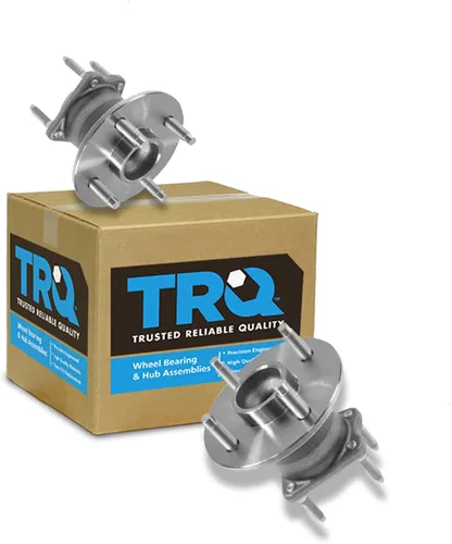 Vista 54 de TRQ Conjunto de rodamiento y cubo de rueda delantera de 2 piezas compatible con Chevrolet Trailblazer 02-09, Trailblazer EXT 02-06, GMC Envoy 02-09