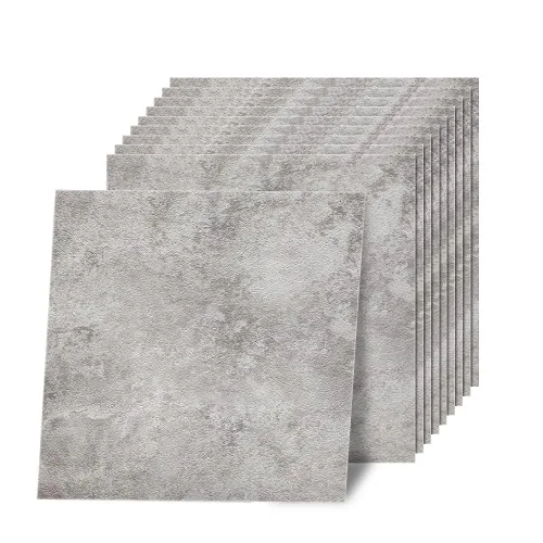 Norine Azulejos autoadhesivos de vinilo de mármol de 12 x 12 pulgadas, impermeables, extraíbles para dormitorio, baño, cocina, paquete de 10 unidades