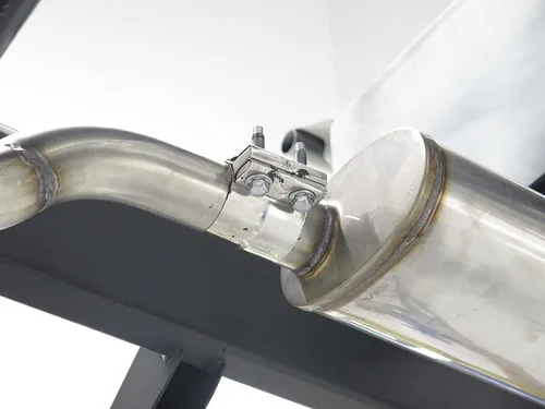 Vista 6 de ELSHINE Abrazadera de Banda de Escape de Junta Solapada de 1.5'', Abrazaderas de Escape Resistentes para Silenciadores y Tuberías, Manga