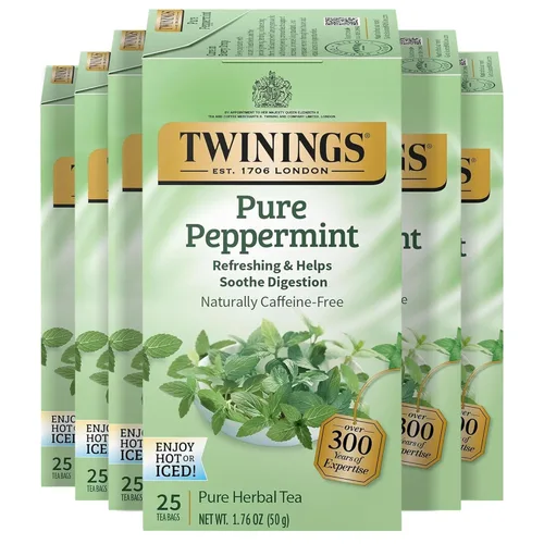 Vista 8 de Twinings, Decaffeinated Chai - Té negro Chai sin cafeína y con especias dulces y sabrosas, caliente o helado, el embalaje puede variar, 120 bolsitas