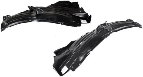 Evan Fischer Forro de guardabarros delantero, lado del conductor y del pasajero, sección trasera compatible con Nissan 350Z 2003-2009, juego de 2,