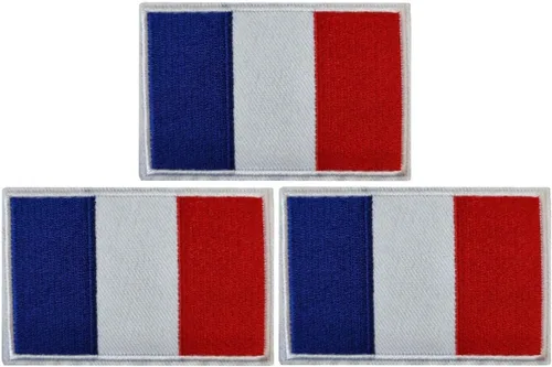 Vista 6 de JAVD Paquete de 3 parches de bandera de Honduras para sombreros, bolsas tácticas, chaquetas, parche de ropa transparente