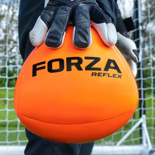 FORZA Balón de fútbol GK Reflex – Pelota de entrenamiento de portero tamaño 5 para mejorar el tiempo de reacción, agilidad y coordinación mano-ojo