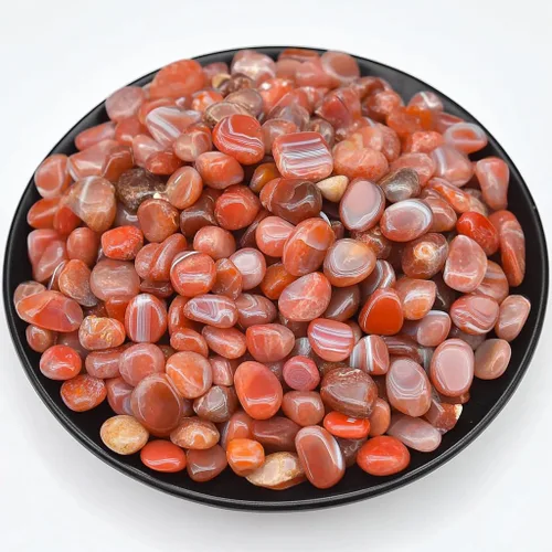 Vista 19 de Chips de Cristal de Amazonita Pulida 200 Piezas - 0.3" 10 oz Chips de Piedra Pulida Chips de Piedras de Vidrio Marino Triturado Piedras de Cristal