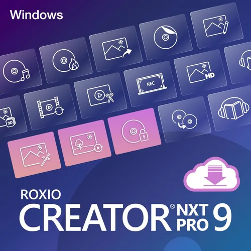 Vista 15 de Roxio Creator NXT 9 Suite multimedia y software de grabación de discos CD/DVD [descarga de PC]