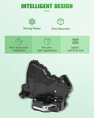 Vista 6 de SCITOO Actuadores eléctricos de bloqueo de puerta delantera derecha de repuesto para Ford 2007-2016 para Lexus 2008-2016 para Scion 2006-2016
