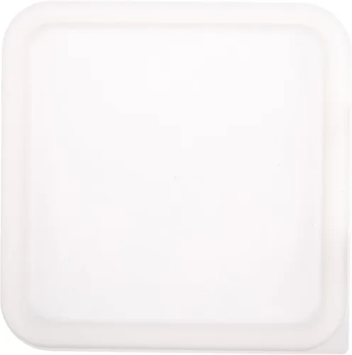 Vista 14 de Winco Contenedor cuadrado de almacenamiento, 22 cuartos de galón, blanco, mediano