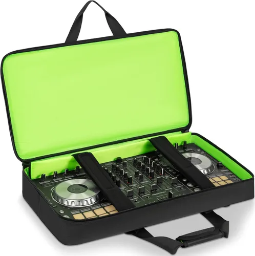 Vista 8 de IBVIVIC Bolsa para controlador de DJ, se adapta a DDJ-REV1/DDJ SR/SR2/Denon MC4000/Numark Mixtrack Pro FX/NVII/Mixstream Pro+/Mixstream Pro Go/NI