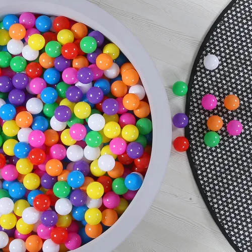 Vista 18 de GOGOSO Bolas para corral de bolas para niños pequeños plásticos accesorios a prueba de aplastamiento duraderos formas divertidas juguetes de baño