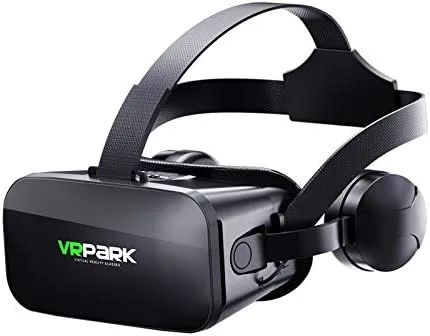 Gafas de realidad virtual 3D Gafas de realidad virtual vienen con auricularesVr Auriculares de realidad virtual Gear vr Roller Coaster Daydream