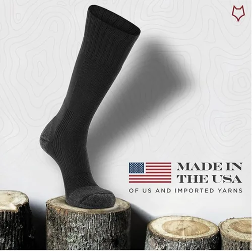 Vista 2 de Fox River - Calcetines tácticos militares para botas de peso medio a media pantorrilla, fibras de secado rápido, absorción de golpes y tejido