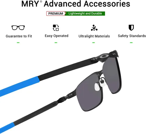 Vista 6 de Mryok Orejeras de repuesto para gafas Oakley Tincup - Opciones