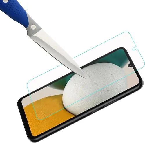 Vista 4 de Mr.Shield [Paquete de 3] Protector de pantalla para Samsung Galaxy A25 5G [vidrio templado] [vidrio japonés con dureza 9H] Protector de pantalla