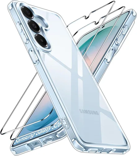 Vista 27 de ivoler Funda Transparente 3 en 1 Diseñada para iPhone Air de 6.5 pulgadas / iPhone 17 Air de 6.5 pulgadas 2025 con Paquete de 2 Protectores