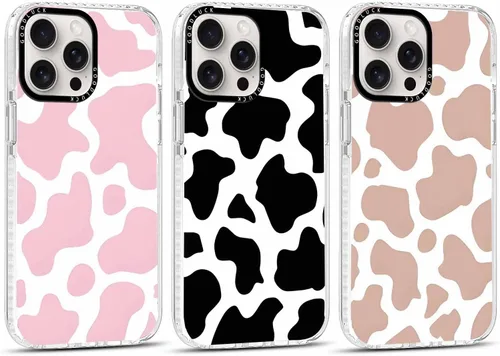 Vista 52 de Paquete de 3 Lindas Fundas con Estampado de Guepardo para iPhone 7/8/SE 2020/SE 2022 de 4.7", Fundas de Diseño Estético de Leopardo de Silicona