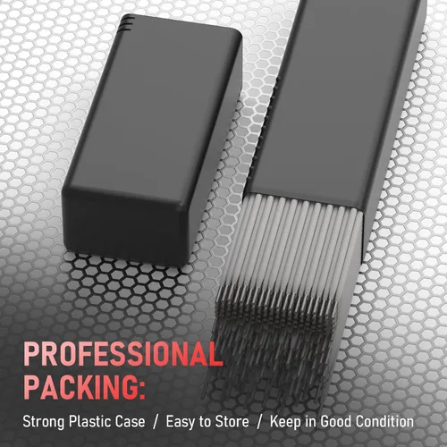 Vista 4 de YESWELDER E6011 3/32'' 10LB Varilla de Soldadura de Electrodos de Barra de Acero al Carbono