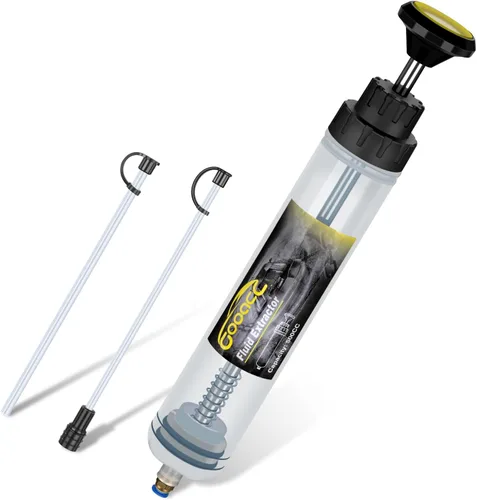 Vista 9 de GOOACC Bomba extractora de aceite 6.5L Bomba extractora de fluidos manual neumática para kit de herramientas de cambio de aceite con varilla