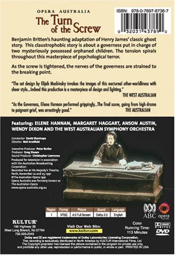 Vista 2 de Benjamin Britten - The Turn of the Screw Eilene Hannan Margaret Haggart Anson Austin Wendy Dixon The West Australian Symphony Orchestra