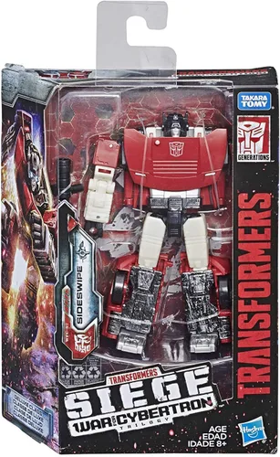Transformers Generations War for Cybertron: Siege Deluxe Class WFC-S10 Sideswipe Figura de acción