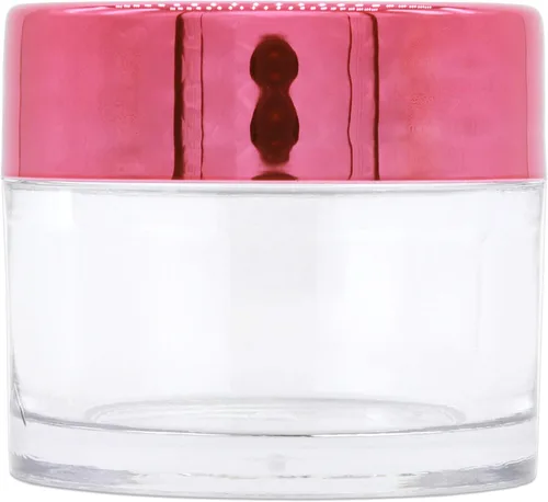 Vista 7 de Beauticom - Tarros redondos de plástico transparente de doble pared a prueba de fugas de 0.25 oz/0.2 fl oz (0.23 fl oz) con tapas superiores planas