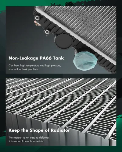 Vista 7 de SCITOO BHT1SA00207 Radiador de repuesto para 1996-20012003 para Freightliner para Century Class 2001 para Freightliner para Classic XL 2000-2011