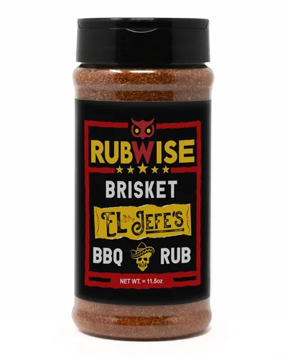 Vista 10 de RubWise Texas Style BBQ Brisket Rub Masajes para barbacoa y especias para ahumar y asar a la parrilla Mezcla seca para condimentos de carne