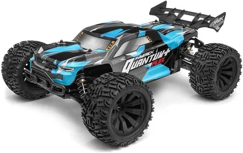 Maverick 150300 Quantum+ XT Flux 3S 1/10 4WD Camión de estadio, RTR - Azul