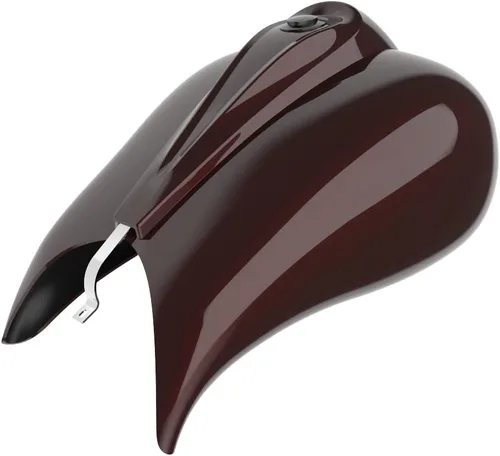 Vista 490 de Fundas de tanque estiradas para whisky ámbar con consola de tablero para Harley Touring Street Glide Road Glide 2014 2015 2016 2017 2018 2019 2020