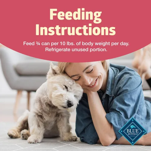 Vista 9 de Blue Buffalo Freedom - Alimento húmedo para perros sin granos, libre de glúteos ni conservantes artificiales, hecho con ingredientes naturales