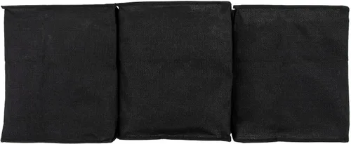 Vista 5 de Household Essentials Bolsas de almacenamiento para suéter con cremallera para debajo de la cama con panel de visión transparente, juego de 3