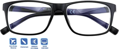 Vista 9 de Near sighted Distance Glasses Men,NearSighted Far Vision Driving Eyeglasses,Women Farsighted Myopia Eye Glass