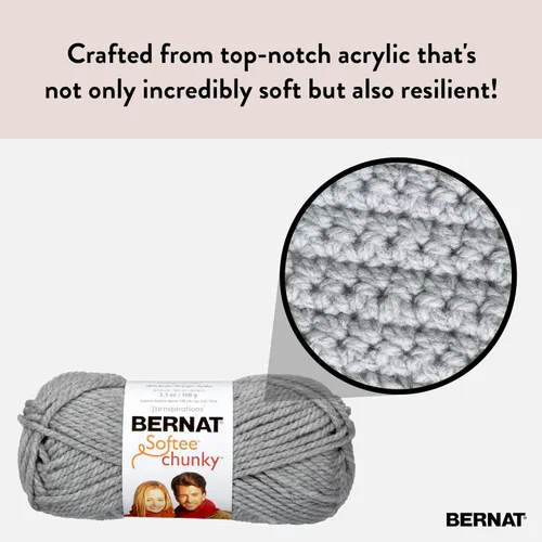 Vista 4 de Bulk Buy: Bernat Softee madeja de lana ancha (paquete de 6), Acrílico, Paquete de 6